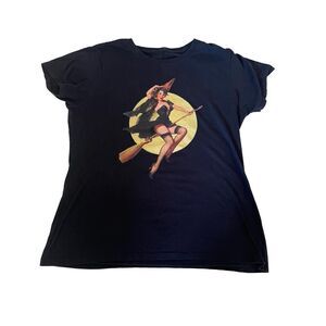 Unbranded Women's Black T-shirt